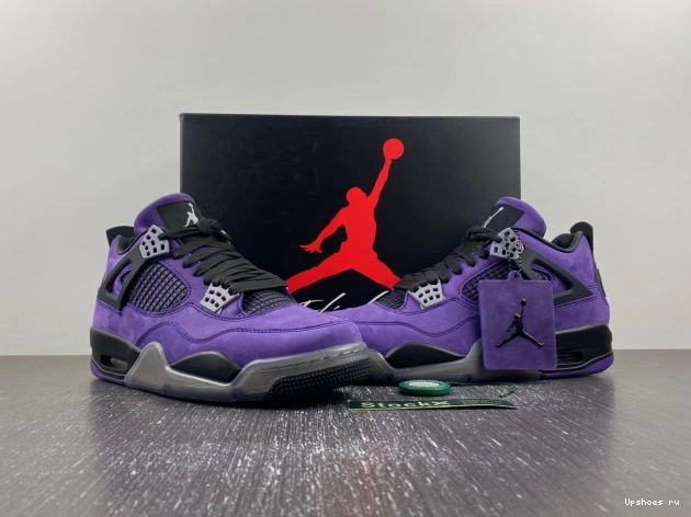 AJ102-100213 JORDAN   4 RETRO PURPLE AIR 1213